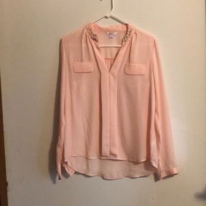 Sheer candies blouse